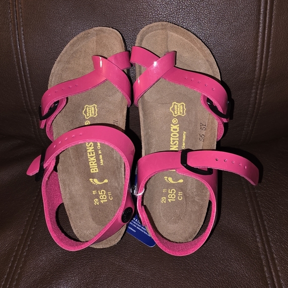 Birkenstock Other - Birkenstock Kids 11 Fuchsia Sandals